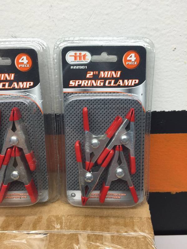 IIT 2 SPRING CLAMP 12PKS OF 4  48 PCS