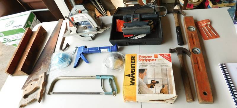 large tool table lot