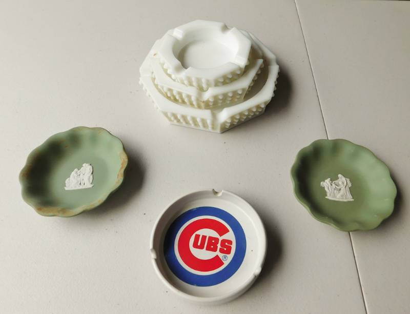vintage ashtray lot
