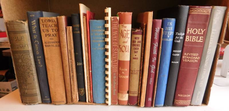Vintage and Antique Religious books