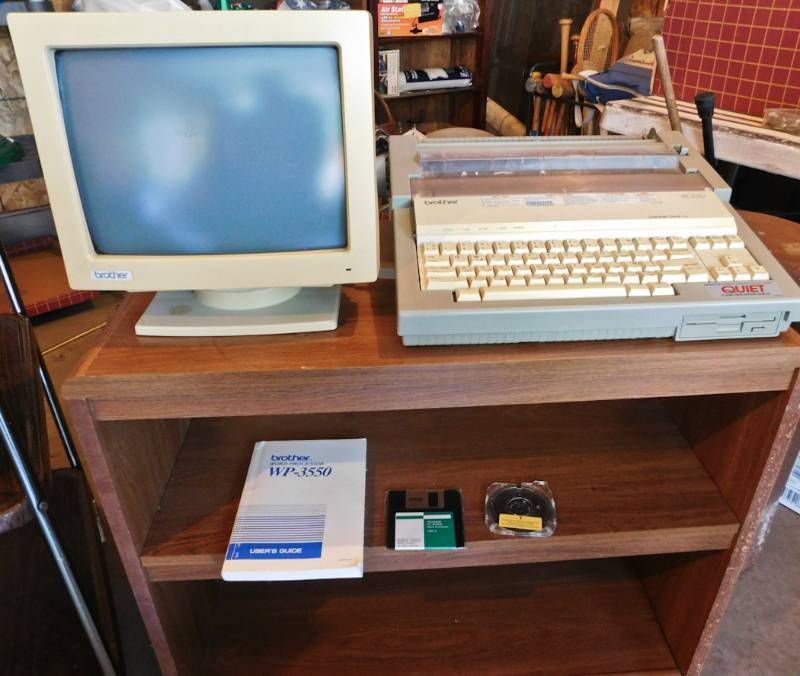 vintage Brother word processor