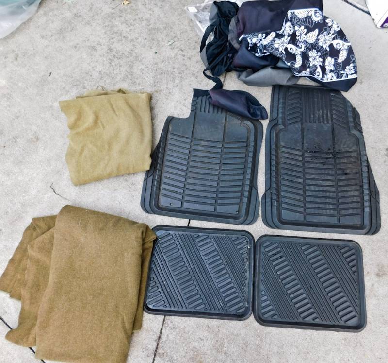 floormats 2 army wool blankets more