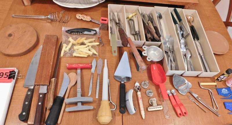 vitage kitchen utensils