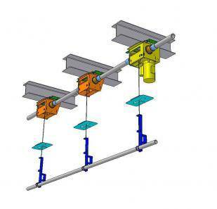 lot 3 image: Motorized Winch and 2 additional spools