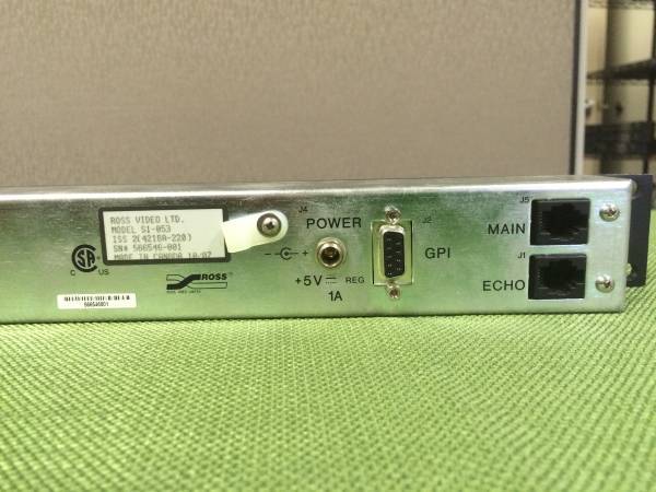 lot 13 image: Ross Video Model S1-053 PWR Supply Power Supply for Mainframe