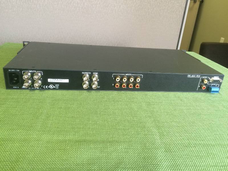 lot 23 image: Extron SW AV Series VideoAudio Switcher
