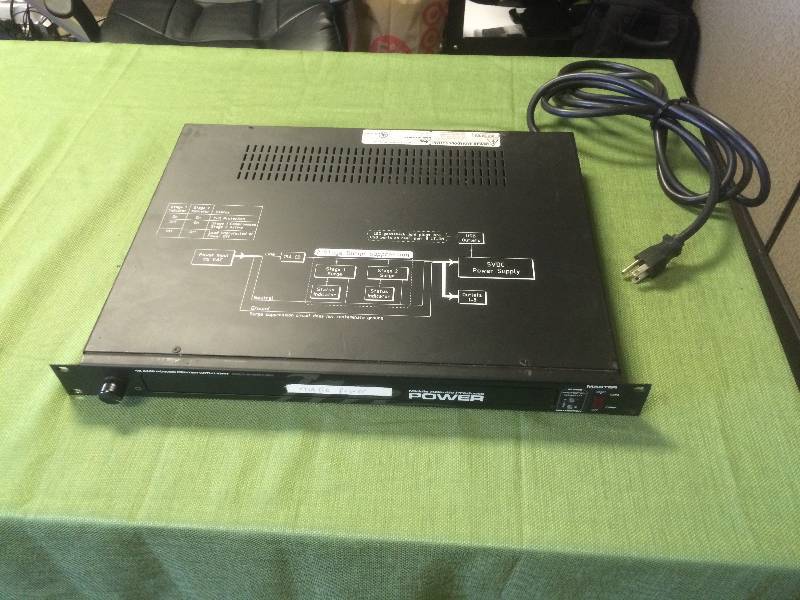 lot 31 image: Rackmount PowerLighting, 8 Outlet, 15A, 2-Stage Surge