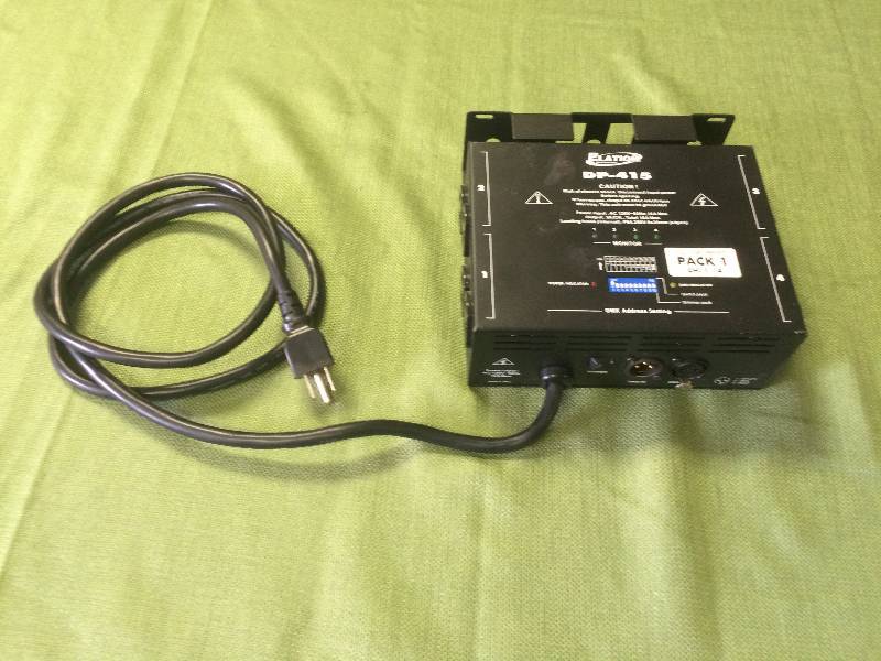 lot 41 image: Elation DP-4154-Channel DMX DimmerSwitch Pack