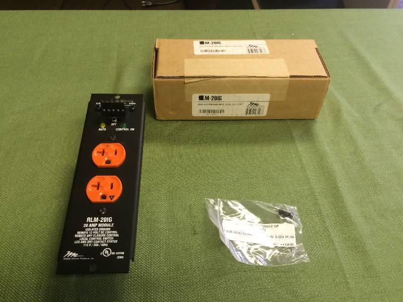 lot 56 image: Middle Atlantic RLM-20IG 20A MPR Module