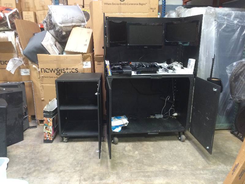 lot 66 image: Video Game Center Including Wii, Xbox 360 and Playstation 2 (plus accessories)