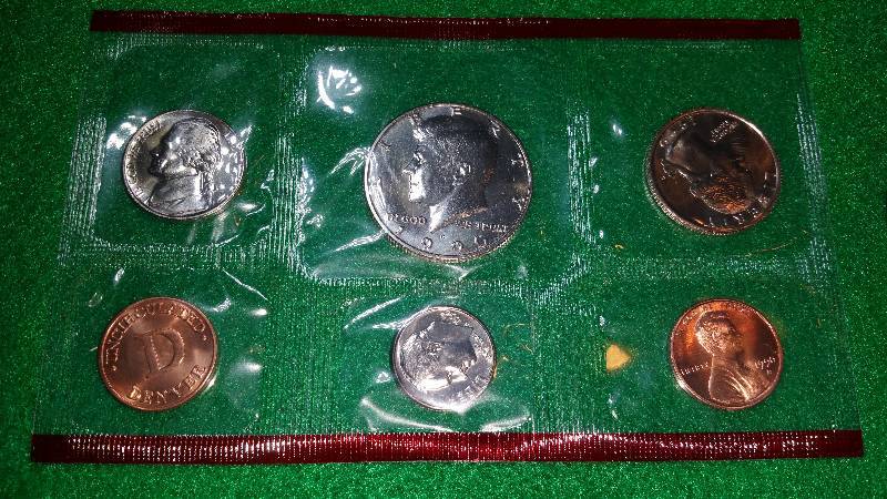 1990 Uncirculated US Mint Set