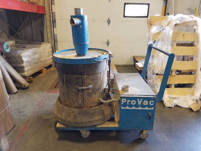 Pro Vac Dust Containment System Vacuum