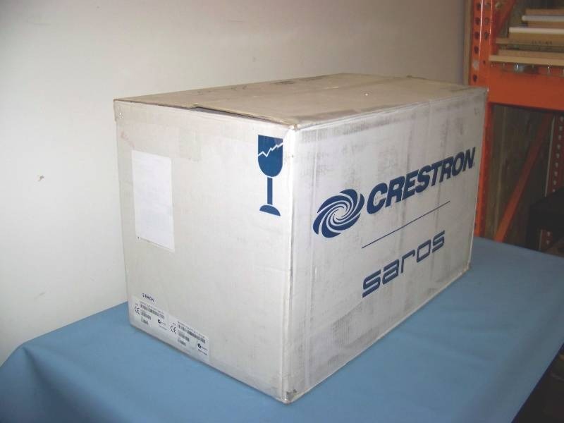 lot 41 image: (Pair) Crestron, SAROS, Low Profile, 6.5, 2-Way, In-Ceiling Speakers with Ceiling Brackets - BRAND NEW