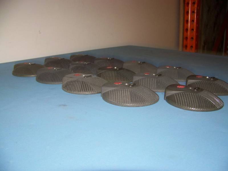 lot 64 image: (14) Polycom, External Microphones  Mics  Mic Pods