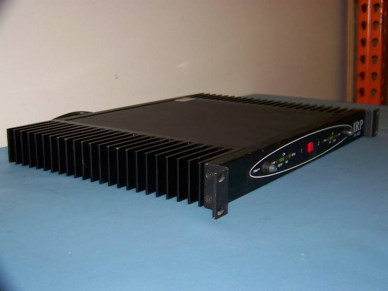 lot 56 image: IRP, Dual Channel, Power Amplifier  Amp
