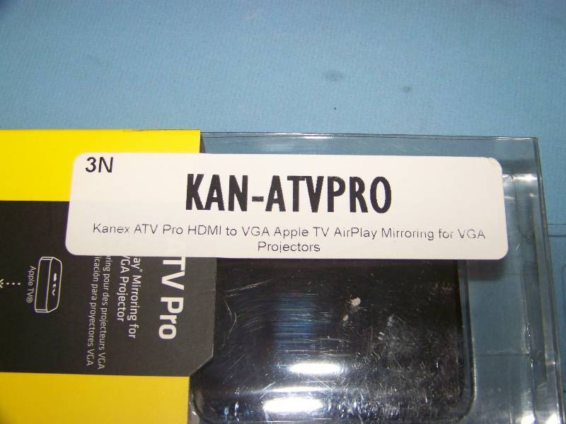lot 63 image: Kanex, ATV Pro, HDMI to VGA Apple TV AirPlay Mirroring for VGA Projectors - BRAND NEW