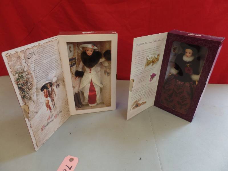 lot 704 image: Hallmark Special edition Barbies