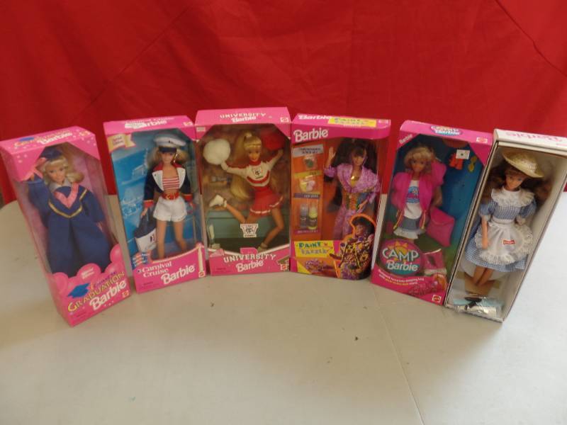 lot 720 image: Barbies Featuring Misc Barbies