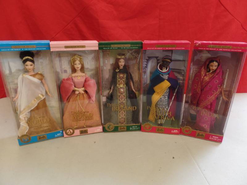 princess barbie collection