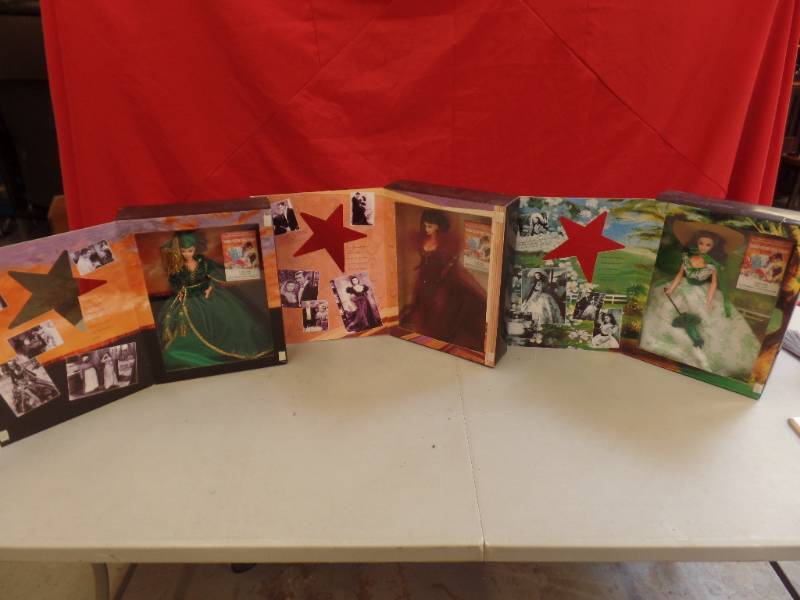 lot 732 image: Hollywood Legends Barbies