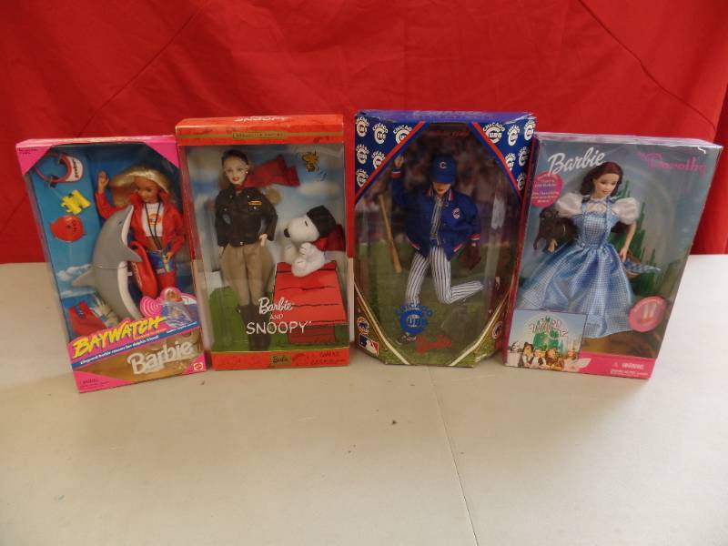 lot 741 image: Misc. Barbies