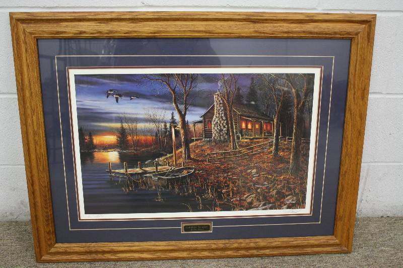 lot 20 image: Jim Hansel Fine Art and Frame- Complete Serenity