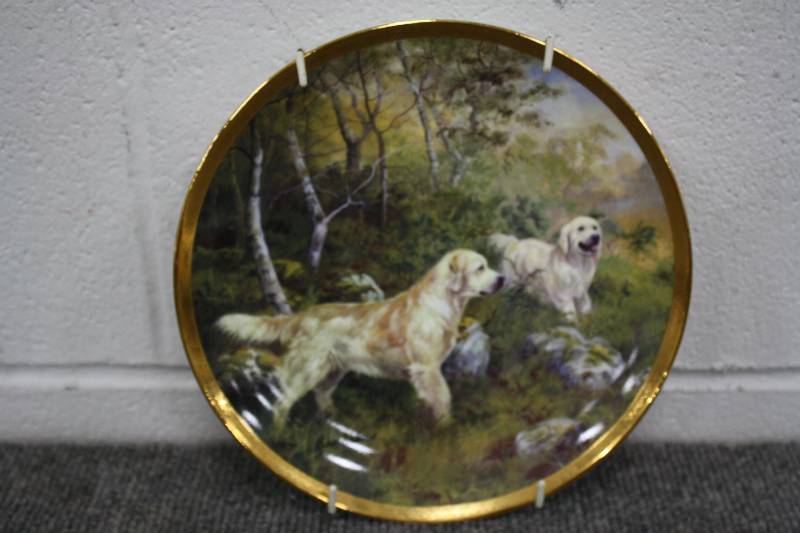 lot 40 image: Fine China Plate- Blazing the Trail