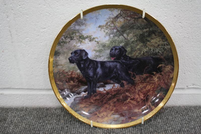 lot 45 image: Fine China Plate- End of The Trial
