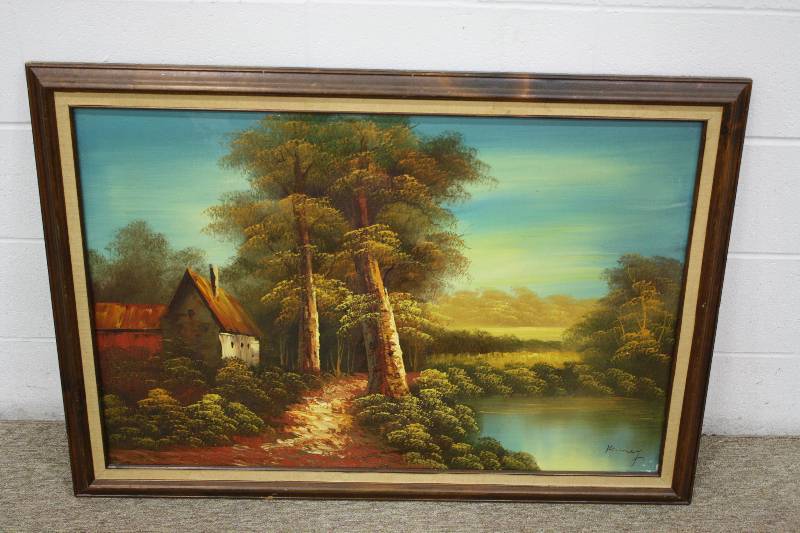 lot 157 image: Large Painting