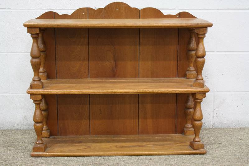 lot 141 image: Wood Shelf Display