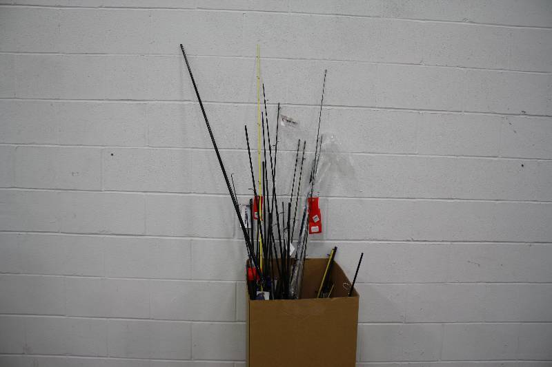 lot 148 image: 25 Salvaged Fishing Poles