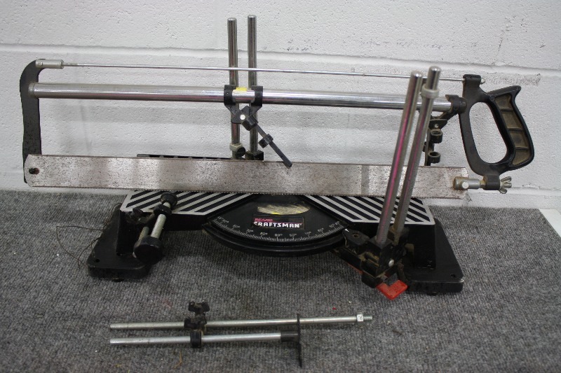 lot 161 image: Craftsman Miter Saw