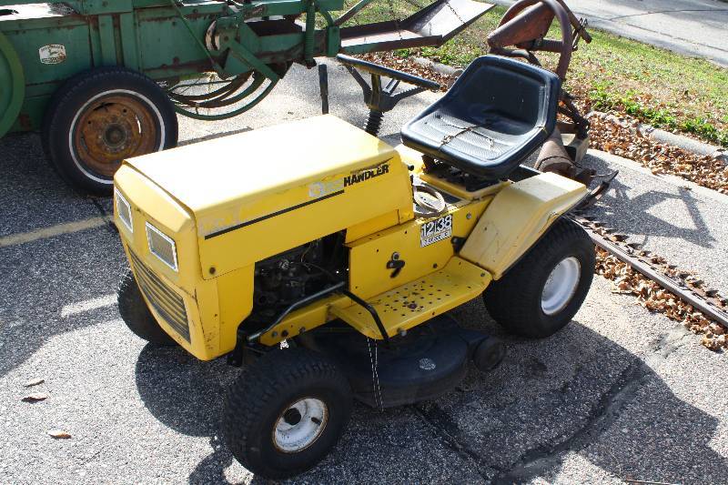 lot 12D image: JCPenny Lawn Rider 38 Deck Mower
