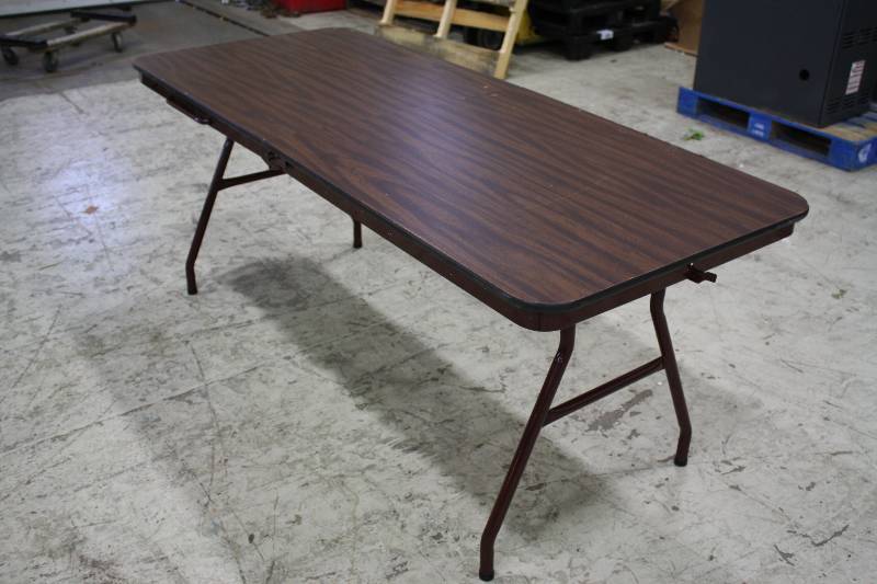 lot 168 image: 6ft Folding table