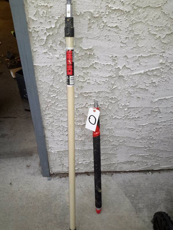 2 telescoping Paint roller handles