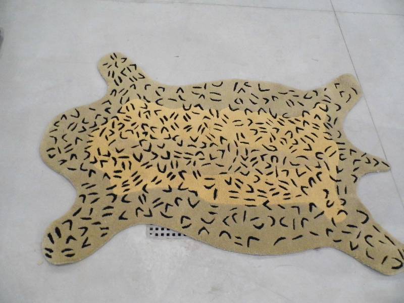 Wool Rug - Anim,al Print