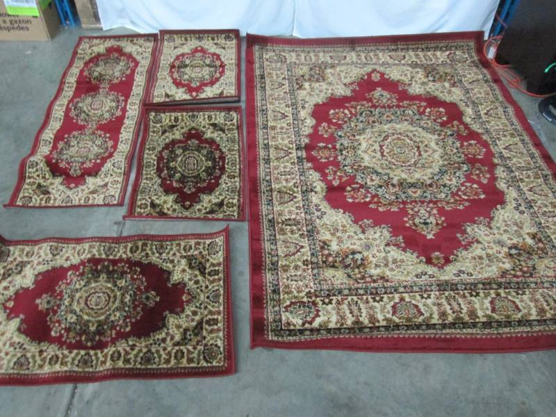 Alcove Frida Oriental 5-pc. Area Rug Set