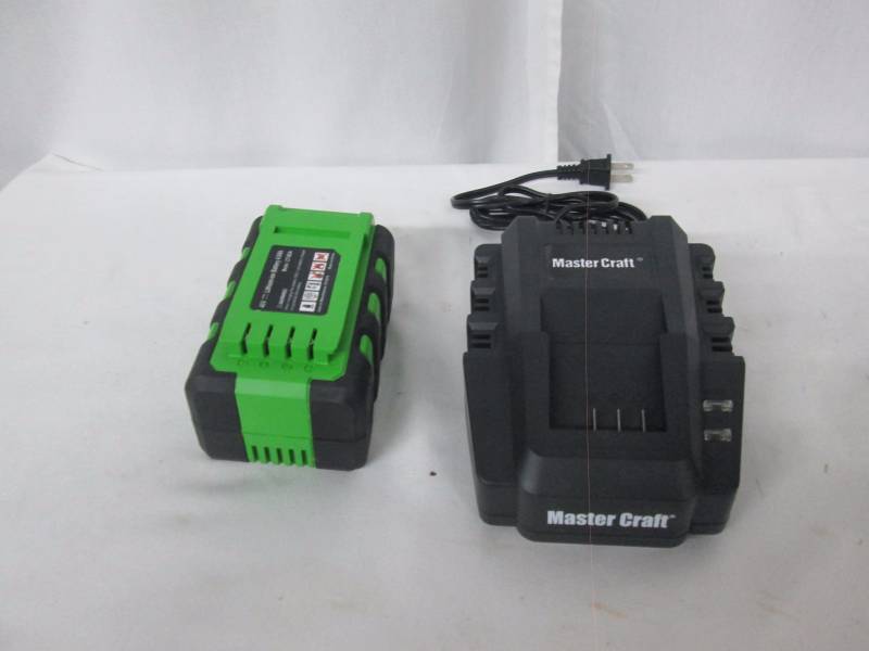 Master Craft 40V Lithium-Ion Battery and Charger