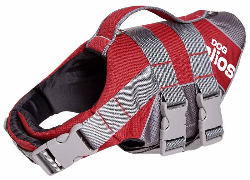 Helios Splash-Explore 3M Reflective and Adjustable Buoyant Dog Harness and Life Jacket