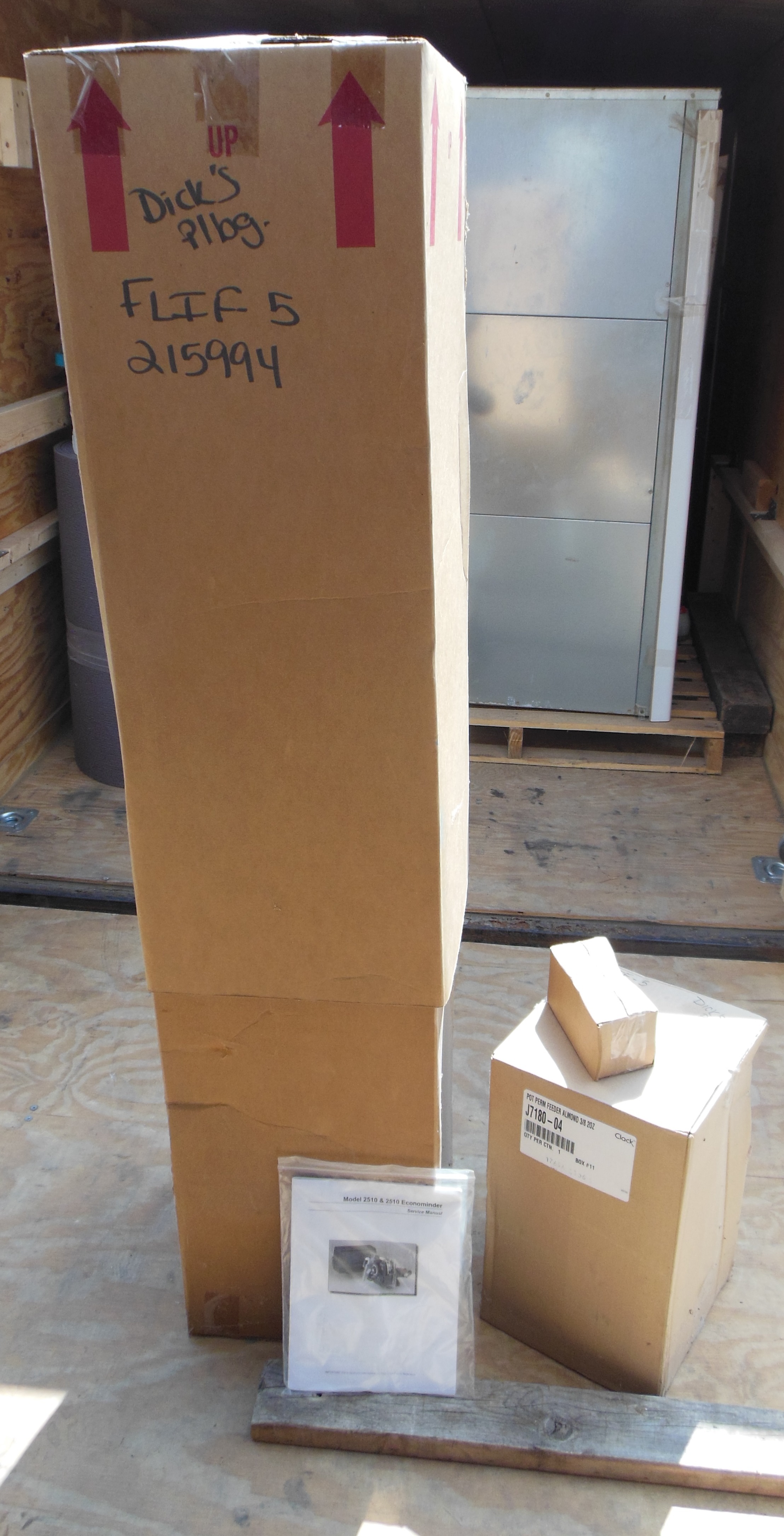 lot 4 image: Unused  Never Installed Green Sand Iron Filter  Potassium Permanganate Feeder Please read description for important information