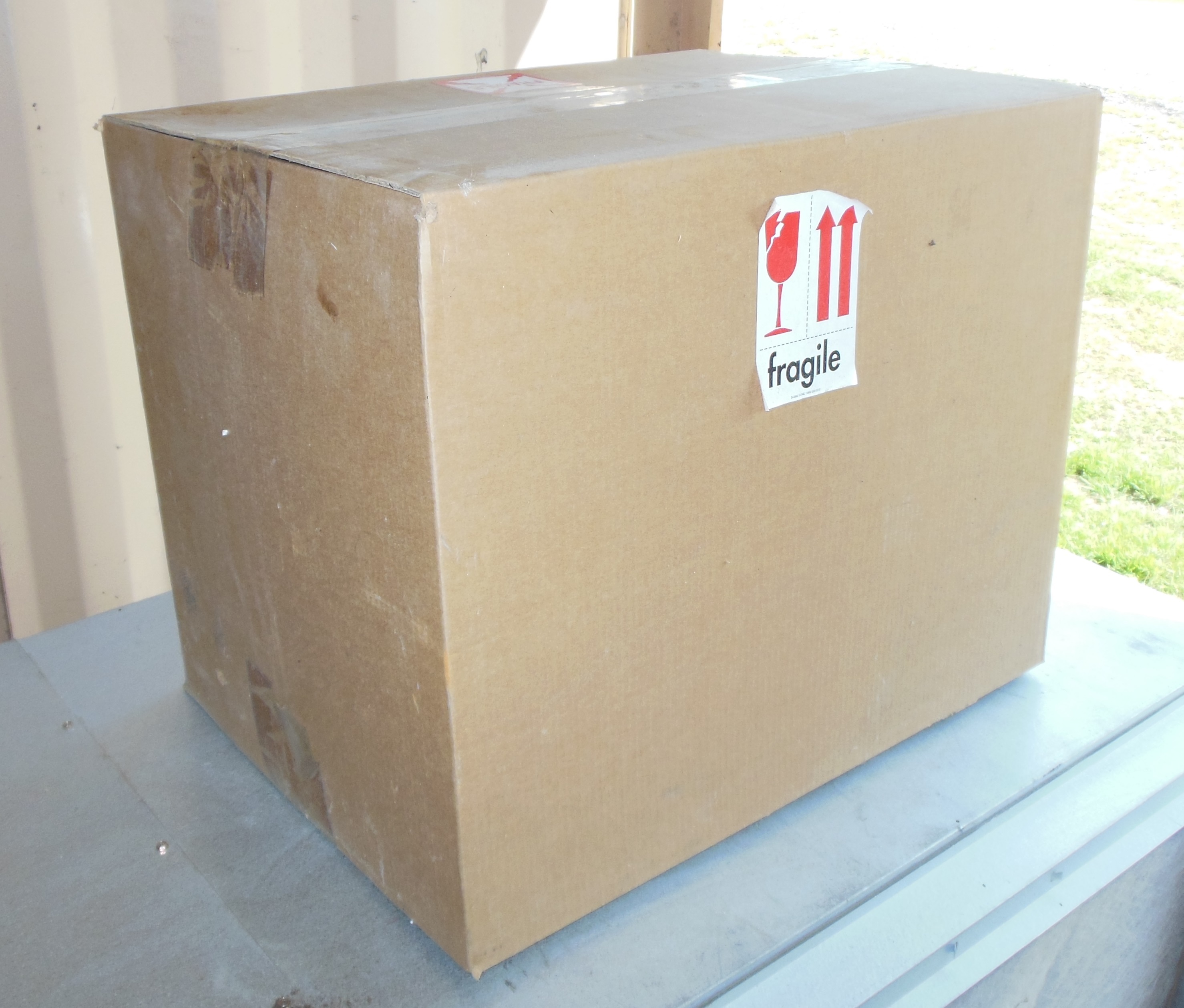 lot 6 image: Unused  Never Installed 100,000 BTU Hydronic Hanging Unit Heater  Please read description for important information