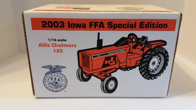 lot 7L image: Scale Models 2003 Iowa FFA Special Edition 116 Scale Allis Chalmers 185