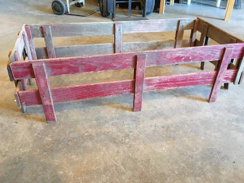 Wood Frame For a Wagon