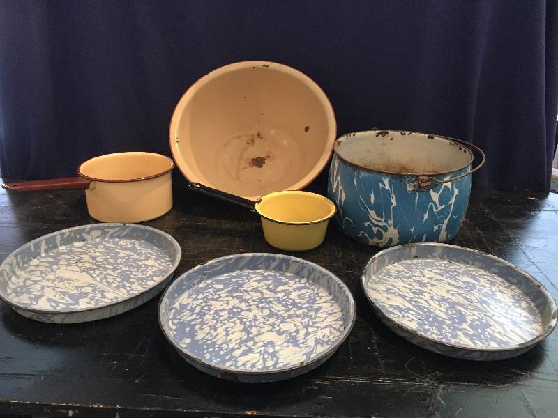 Vintage Color Enamel