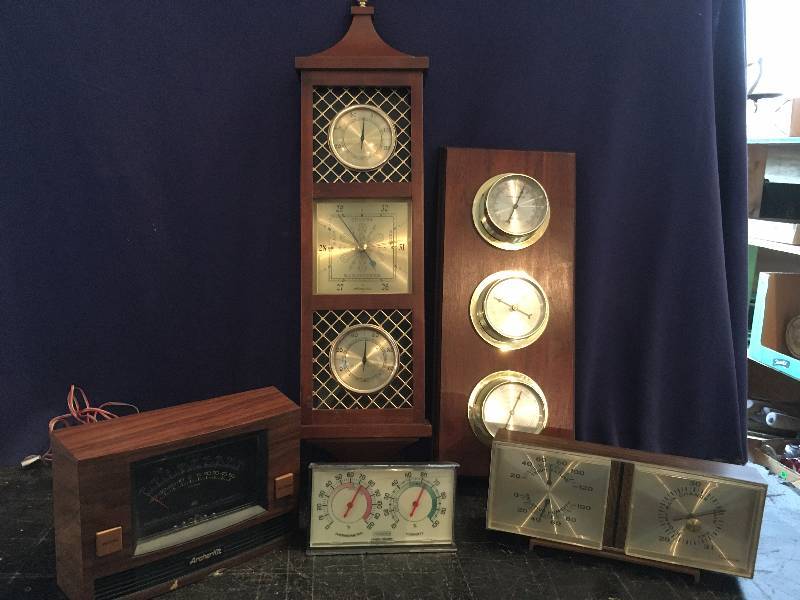 Barometers, Weather Stations