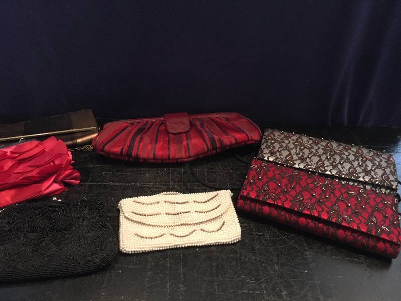Seven Evening Purses
