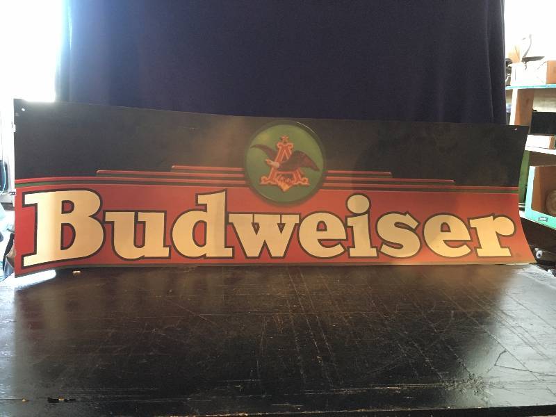 Vintage Budweiser Sign