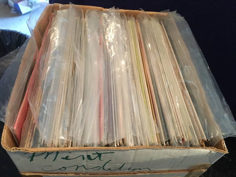 Big box of Albums in Plastic Protectors