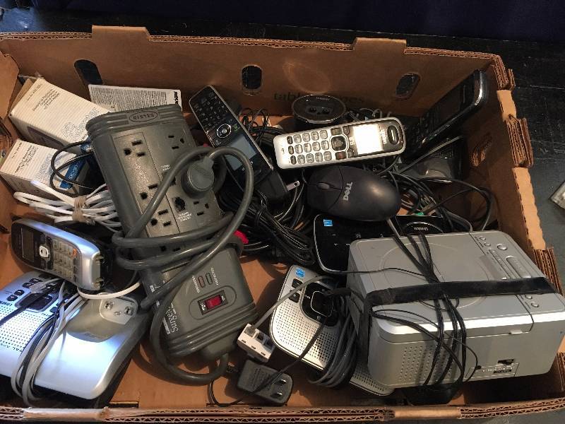 CD Clock Radio, Phones and More
