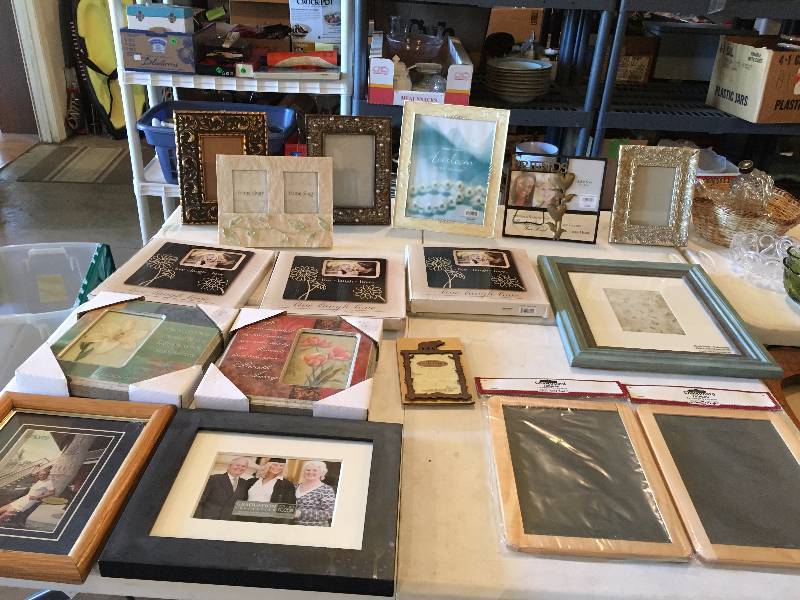 Several New Picture Frames & A Few Used Ones